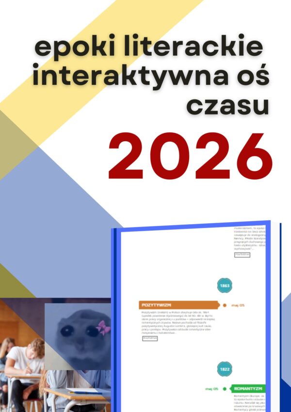 Edukacyjna Oś Czasu – epoki literackie