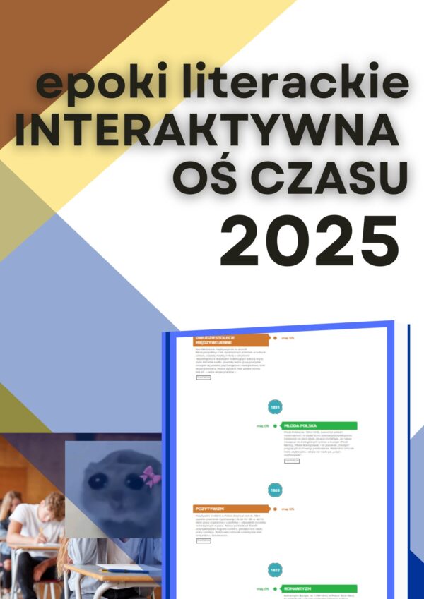 Edukacyjna Oś Czasu – epoki literackie
